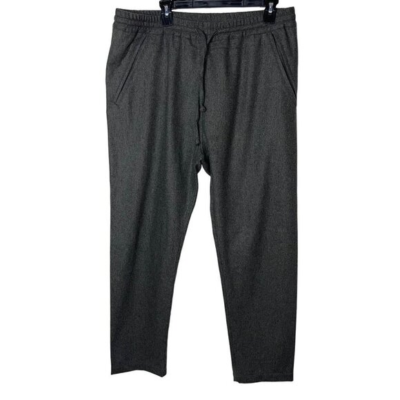 Billy Reid Mens Stanton Jogger Pants Size Large Gray Wool Blend Made In Italy - Picture 1 of 9